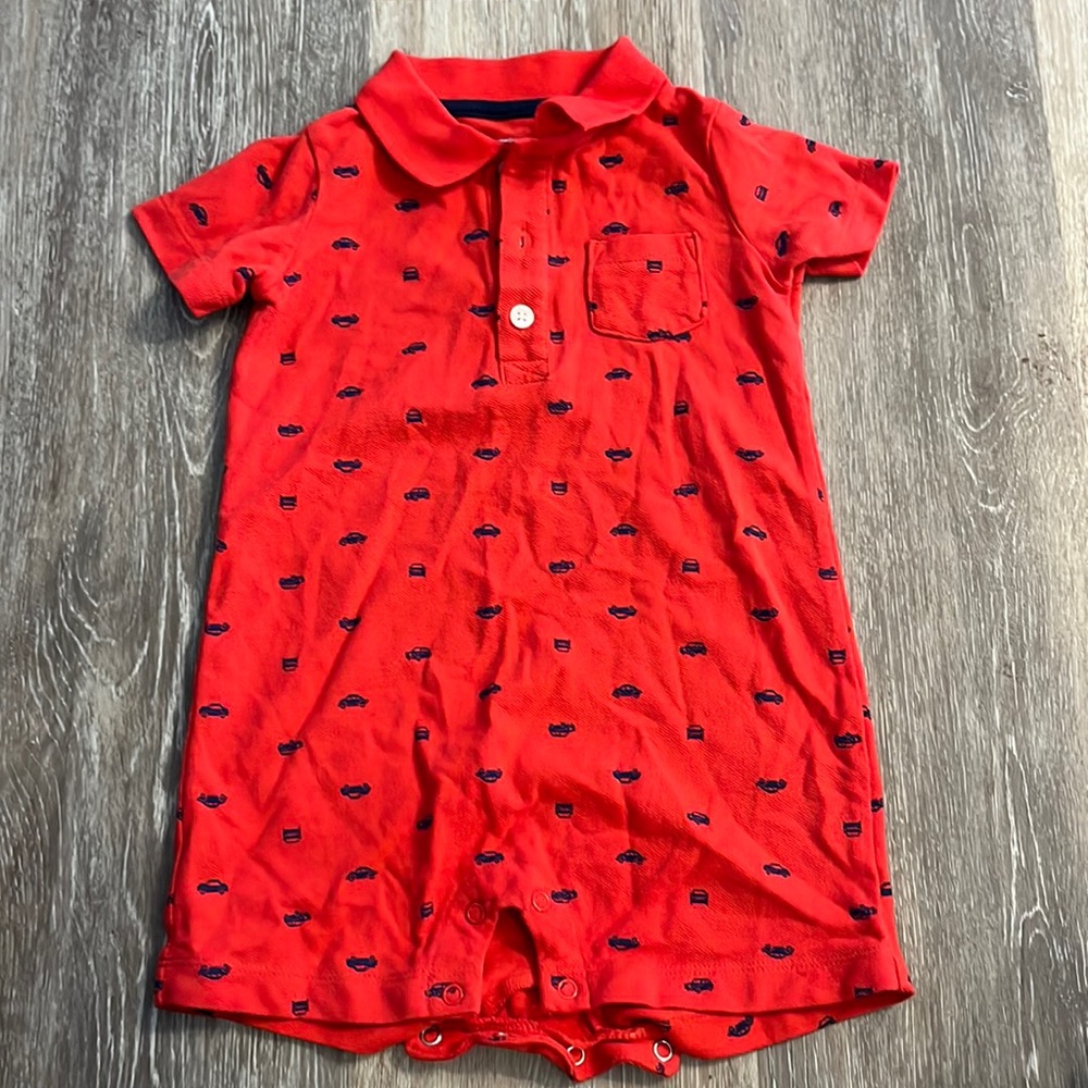 Carters Boys 24mo Car Romper